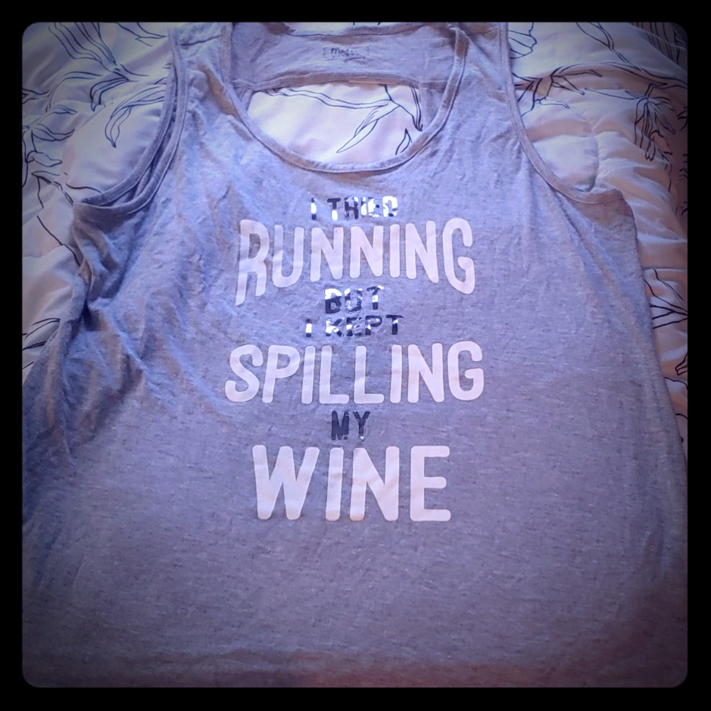 Keyhole back tank top